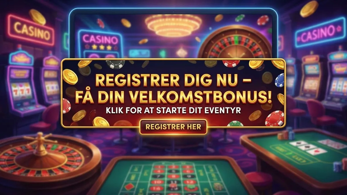 Registrering med bonus